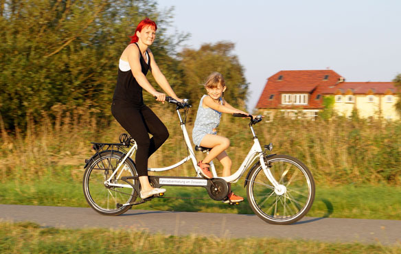 Fahrrad-Abschleppgurt, einziehbares Eltern-Kind-Fahrrad